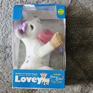 Lovey Plush Pacifier Holder